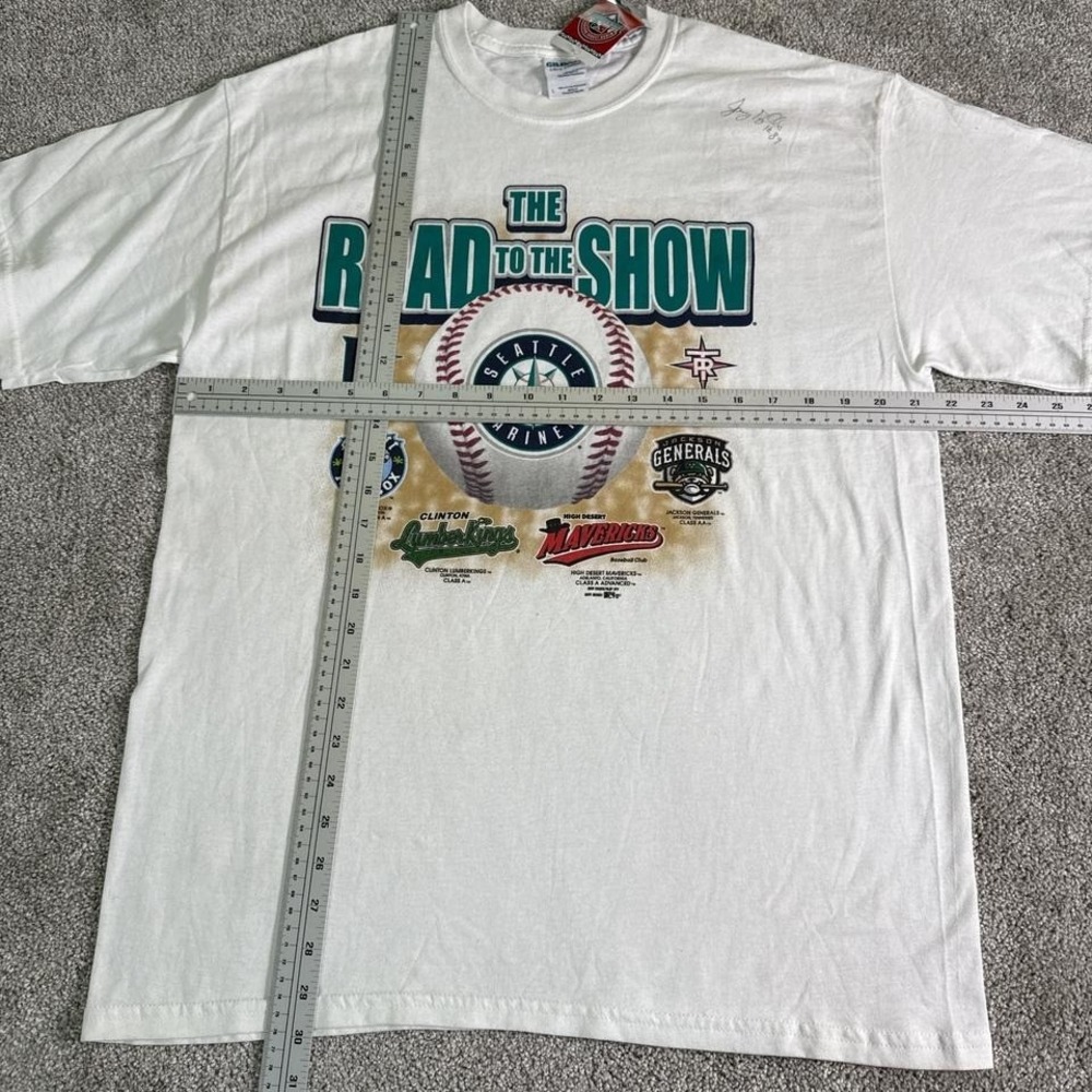 NWT Seattle Mariners Road to the Show T-Shirt Large Signature MLB Tee - Picture 5 of 8
